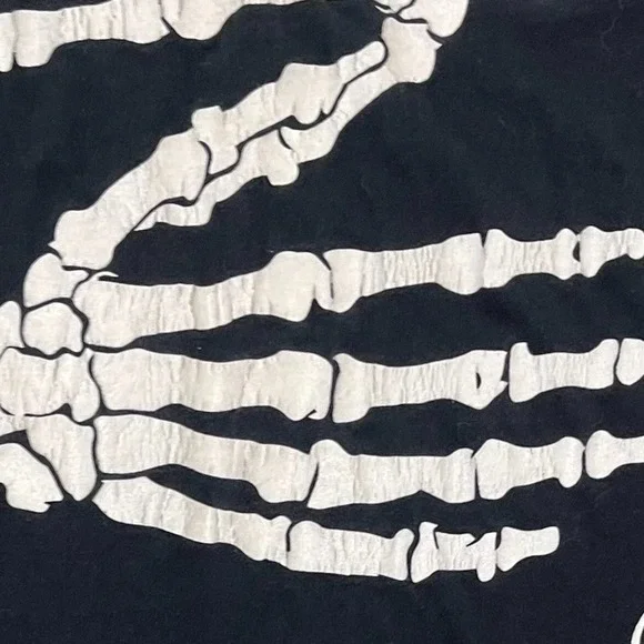 Zeds Dead Shirt Adult Medium Black Skeleton Hands Logo Music Concert EDM Mens - Picture 9 of 11